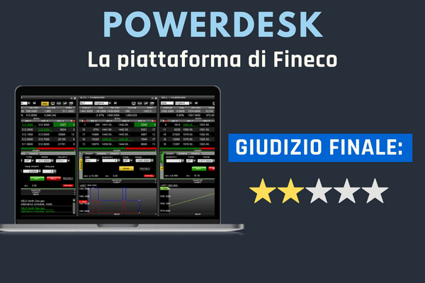 giudizio della redazione su Powerdesk, la piattaforma di trading di Fineco